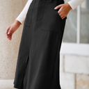  Arianna High Waist Midi Skirt