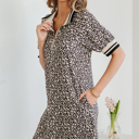  Arisbeth Webbing Patchwork T Shirt