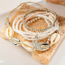  Ariya Seashell Beaded Bracelet Set