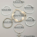  Ariya Seashell Beaded Bracelet Set