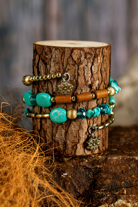 Arleth Bead Layer Winding Bracelet