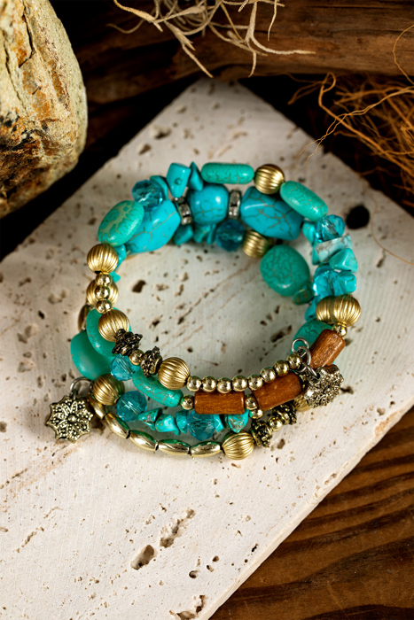 Arleth Bead Layer Winding Bracelet