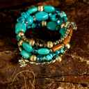 Turquoise Arleth Bead Layer Winding Bracelet