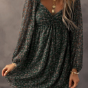  Armani Shirred Back Mini Dress