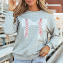  Ashalia baseball bow  Sweatshirt