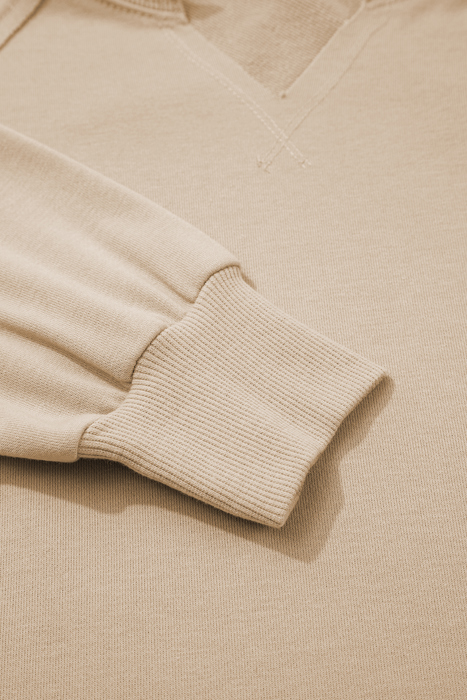 Ashley Sleeve Side Slit Sweatshirt