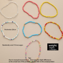  Ashlyn Layered Beaded anklet Set