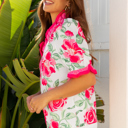  Aspen Short Sleeve Blouse Top