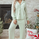 Clearly Aqua Medium Aspen Textured Patched Set