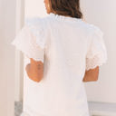  Aspyn Ruffle Short Sleeve Blouse