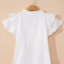  Aspyn Ruffle Short Sleeve Blouse