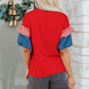  Aspyn Short Puff Sleeve Top