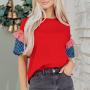  Aspyn Short Puff Sleeve Top