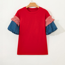  Aspyn Short Puff Sleeve Top