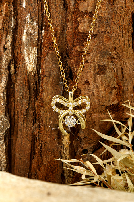 Athena Pendant Plated alloy Necklace