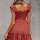  Aurelia Trim Sleeveless Mini Dress