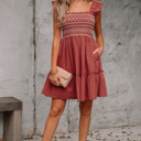  Aurelia Trim Sleeveless Mini Dress