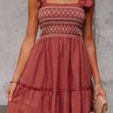  Aurelia Trim Sleeveless Mini Dress