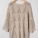  Ava 8 Sleeve Casual Sweater