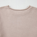  Ava Colorblock Exposed Seam Sweater