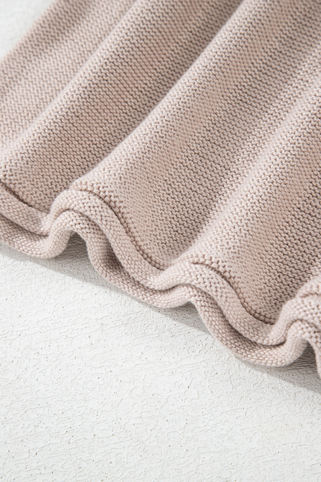 Ava Colorblock Exposed Seam Sweater