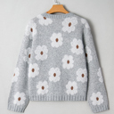  Ava Drop Shoulder Baggy Sweater