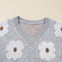  Ava Drop Shoulder Baggy Sweater