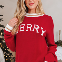  Ava Drop Shoulder Cozy Sweater