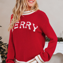  Ava Drop Shoulder Cozy Sweater