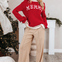  Ava Drop Shoulder Cozy Sweater