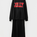  Ava Fiery Jolly Corded Long Sleeve Top