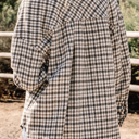  Ava Flap Patchwork Plaid Shacket