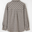  Ava Flap Patchwork Plaid Shacket