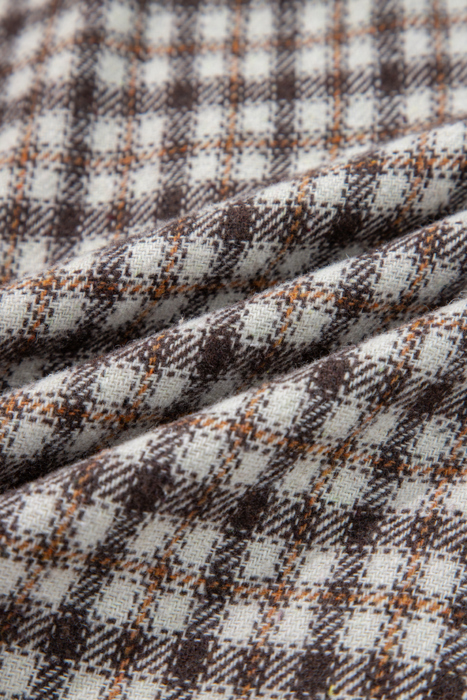 Ava Flap Patchwork Plaid Shacket