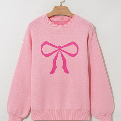 Ava Graphic Drop Shoulder Sweater