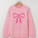  Ava Graphic Drop Shoulder Sweater