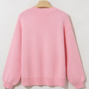  Ava Graphic Drop Shoulder Sweater