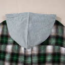  Ava Print Chest Hooded Shacket