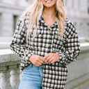  Ava Print Chest Tunic Shacket