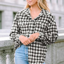  Ava Print Chest Tunic Shacket