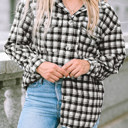  Ava Print Chest Tunic Shacket