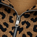  Ava Print Quarter Zip Sweatshirt