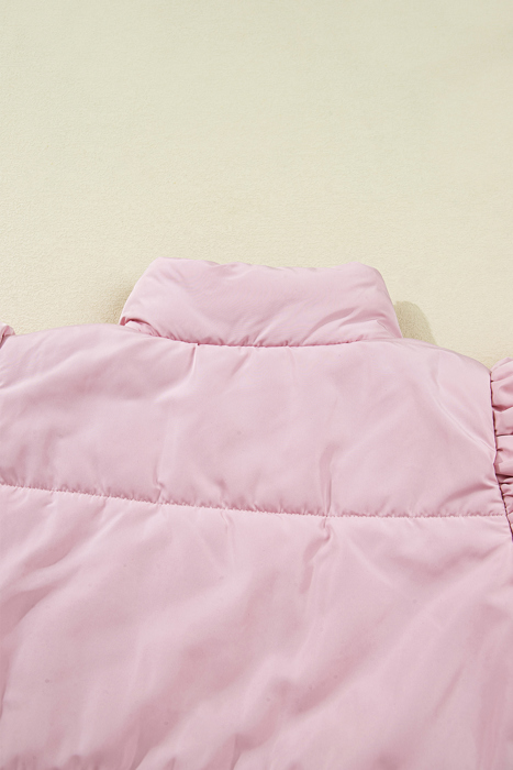 Ava Sleeve Snap Puffer Vest