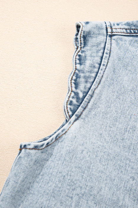 Ava Trim Patch Front Vest