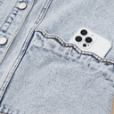  Ava Trim Patch Front Vest