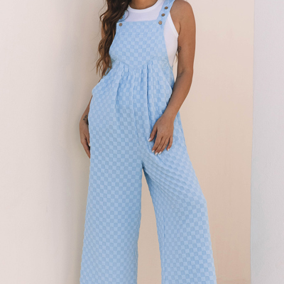 Ava Waist Wide Leg Overall