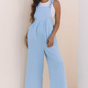  Ava Waist Wide Leg Overall