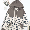  Avery Color Block Drawstring Hoodie