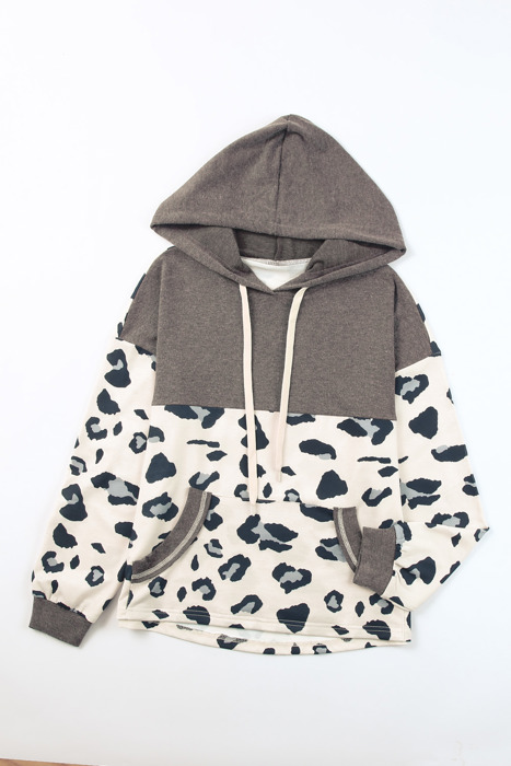 Avery Color Block Drawstring Hoodie