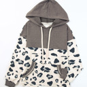  Avery Color Block Drawstring Hoodie